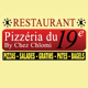 Restaurant Pizzeria du 19e
